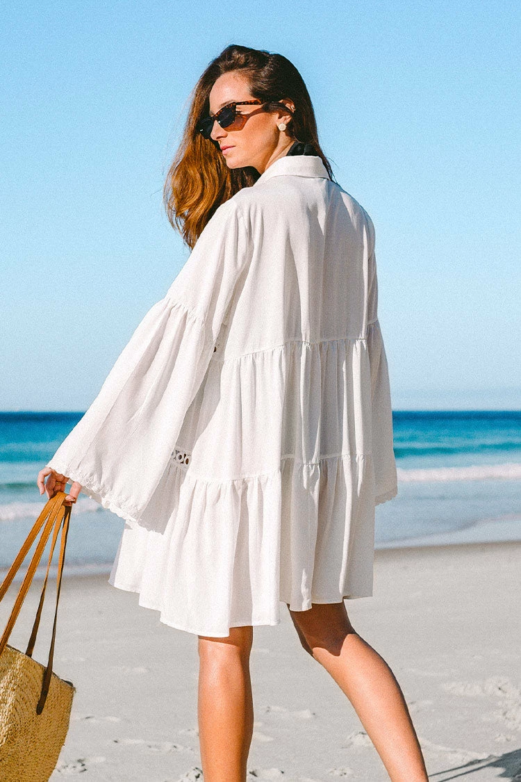 Coupon ✔️ Cupshe Antonella Ruffle Hem Button Front Kimono ⭐ 2 Coupon ✔️ Cupshe Antonella Ruffle Hem Button Front Kimono ⭐ - Image 2