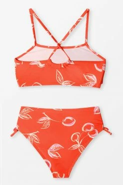 Cheapest 🎁 Cupshe Girls' Sweet Cherries Flounce Midkini and Tie Side Hipster Set ✨ -Cupshe Online Shop 2 f5e366d4 3620 4c69 b7a3 55dfed31f913