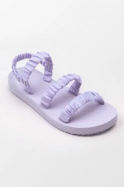 Top 10 😀 Cupshe Tutti Purple Ruched Ankle Strap Sandals ⌛