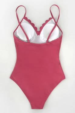 Hot Sale 🛒 Cupshe Dark Coral Scallop Trimmed One Piece 🩱 Swimsuit 🎉 13 Hot Sale 🛒 Cupshe Dark Coral Scallop Trimmed One Piece 🩱 Swimsuit 🎉 -Cupshe Online Shop 2 fce1320b 9515 4a97 8cd6 7abd2ffc4acb