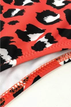 Best deal ❤️ Cupshe Red Leopard Print One Piece 🩱 Swimsuit ✔️ -Cupshe Online Shop 3 02021b52 c08b 405c 8c8b 0666177921bb