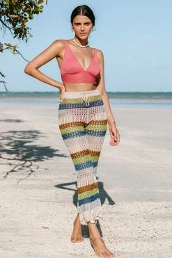 Deals 🤩 Cupshe America Stripe Crochet Cover Up Pants 🎁 -Cupshe Online Shop 3 19de4030 cc0a 4b43 98f7 8553ac13ce53