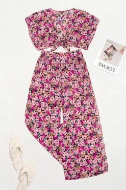 Discount 🛒 Cupshe Floral Impressions Palazzo Pant Set ✨ -Cupshe Online Shop 3 247a26f8 7ffb 4c61 b645 c728eec2dcbd