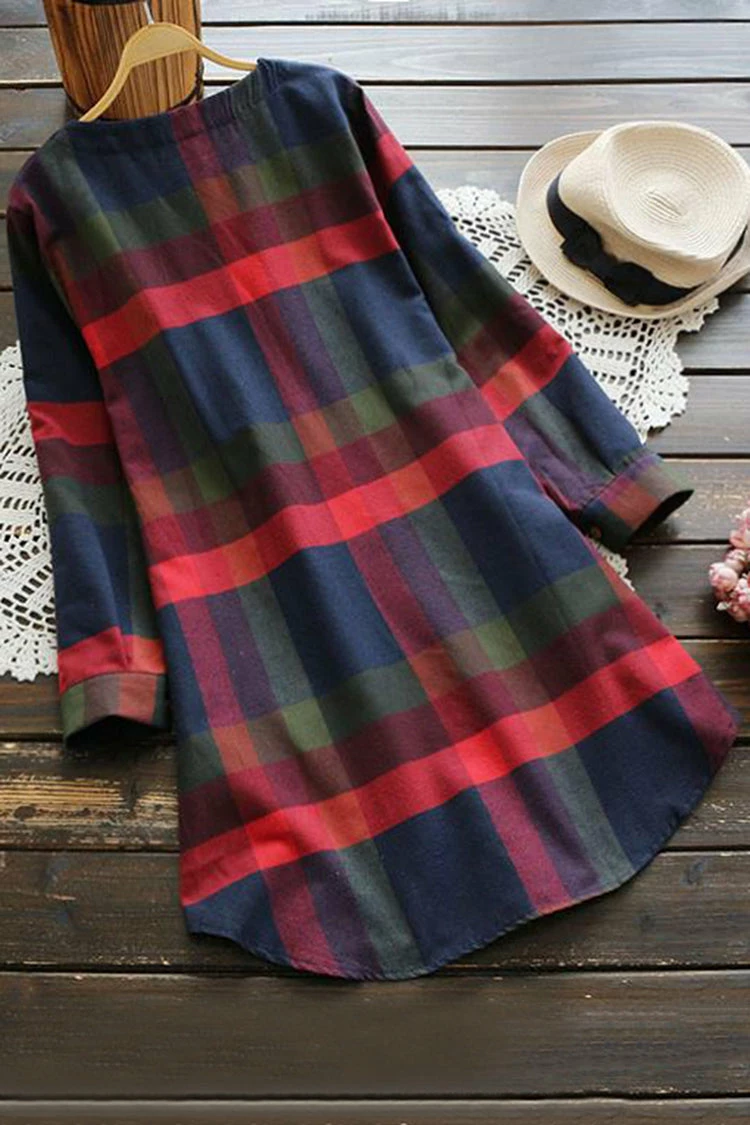 Cheap π― CUPSHE Lady Leisure Plaid π Dress π 2 Cheap π― CUPSHE Lady Leisure Plaid π Dress π - Image 2