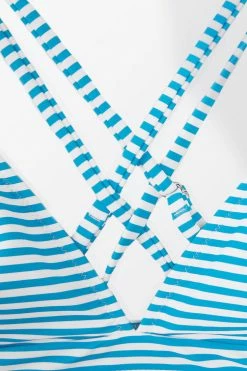 New ❤️ Cupshe Briella Triangle Striped and Peachy Crisscross 👙 Bikini ✔️ -Cupshe Online Shop 3 28d54dfe aca8 490c 9083 a25b209f460b