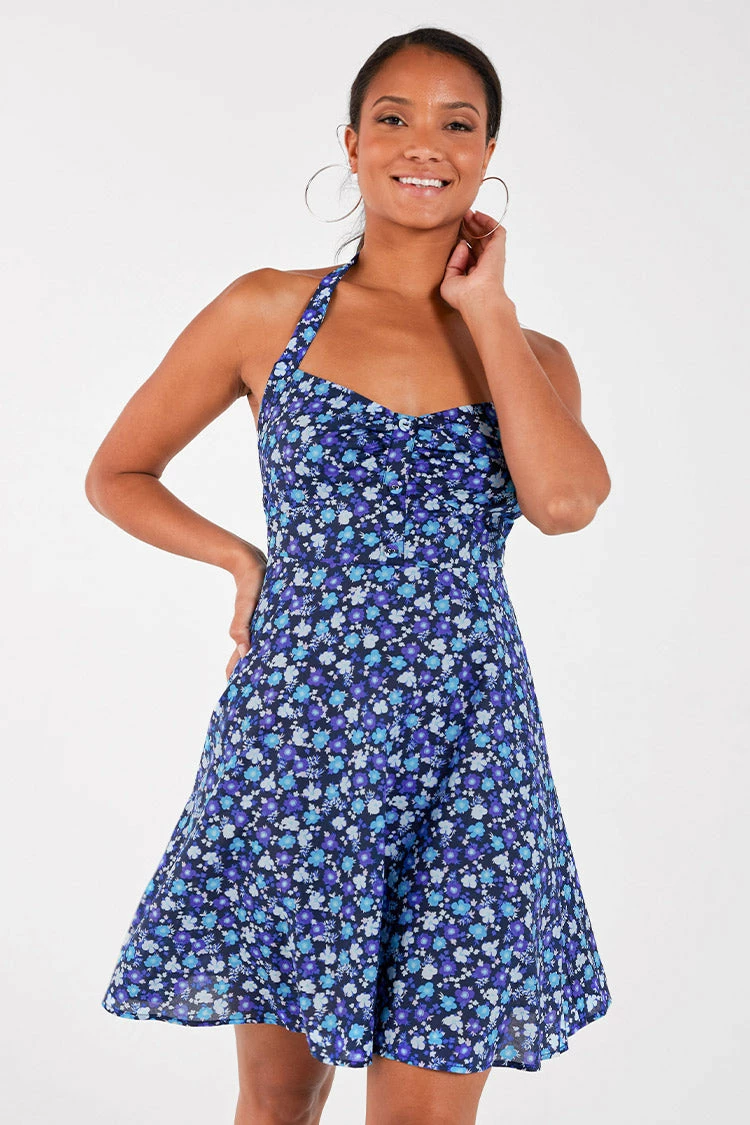 Buy π€© Cupshe Miramar Ditsy Halter Neck Backless π Dress π 3 Buy π€© Cupshe Miramar Ditsy Halter Neck Backless π Dress π - Image 3