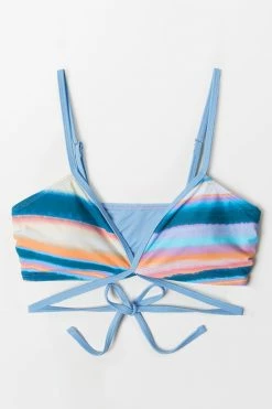 Best Sale 🔔 Cupshe Waterfront Stripe Wrap Front Bralette 👙 Bikini Top 🔥 -Cupshe Online Shop 3 2 74bca418 c526 41ac abae 6c15041cb774