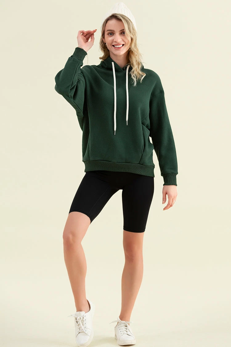 Buy ✨ Cupshe Snow Kiss Green Hoodie ✔️ 3 Buy ✨ Cupshe Snow Kiss Green Hoodie ✔️ - Image 3