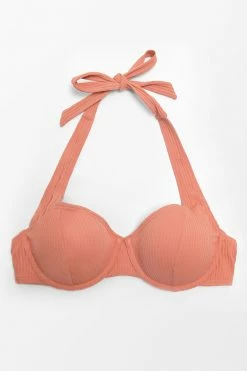 Outlet 😍 Cupshe Ribbed Sunburst Rib Halter Underwire 👙 Bikini Top 😀 -Cupshe Online Shop 3 3 0d7714de 6c85 4c64 a115 0954d663c127