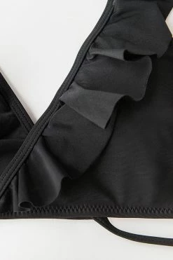 Promo 😀 Cupshe Black and Leopard Falbala 👙 Bikini 🧨 -Cupshe Online Shop 3 513117e9 f385 4790 b8a0 062114377eca