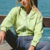 Best reviews of 🔔 Cupshe Coffee Run Green Zipper Front Drawstring Hoodie ⌛