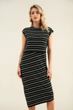 Outlet 𧨠Cupshe Tuesday Striped Cap Sleeve Midi π Dress β 5 Outlet 𧨠Cupshe Tuesday Striped Cap Sleeve Midi π Dress β -Cupshe Online Shop 3 565bc33b 0292 4165 a270 029e86666371