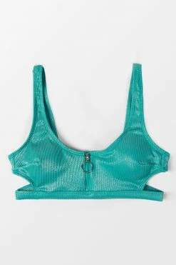 Outlet 🔥 Cupshe Nataly Zip Front Cut-out 👙 Bikini Top ⭐ -Cupshe Online Shop 3 600eab5e 7906 4bb4 938d 852340ae9ffd