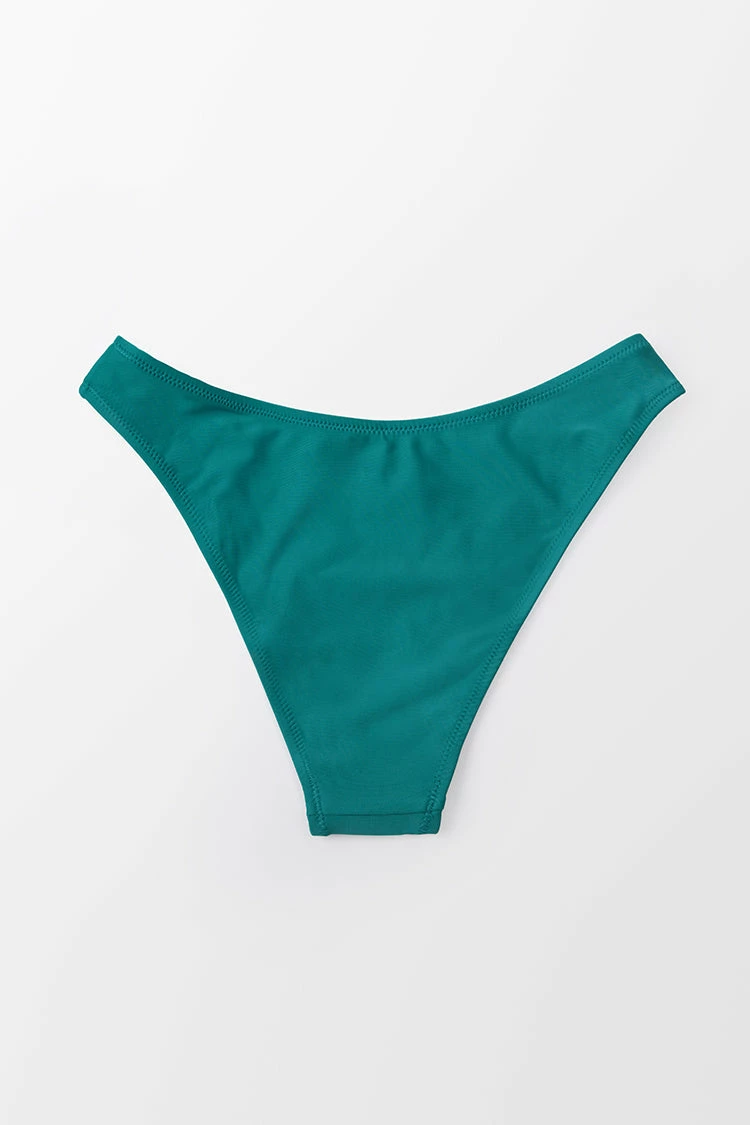 Deals π Cupshe Teal Low Waisted Mid Cut π Bikini Bottom π 4 Deals π Cupshe Teal Low Waisted Mid Cut π Bikini Bottom π - Image 4
