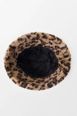 Best Sale 😍 Cupshe Dynamic star Brown Leopard Fluffy Bucket Hat 😀 -Cupshe Online Shop 3 69afb027 e040 4e5a 917f 30df280407fc