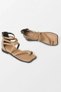 Top 10 ⭐ Cupshe Ambrosia Brown Open Toe Flat Sandals 🎁 -Cupshe Online Shop 3 7bc89f50 61bf 49ae ab70 3b9c3523e624