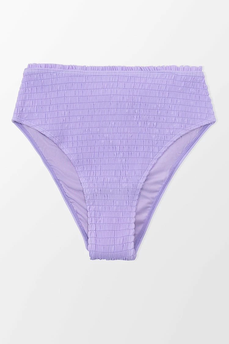 Wholesale π Cupshe Allyssa High Waisted Smocked Frill π Bikini Bottom β¨ 3 Wholesale π Cupshe Allyssa High Waisted Smocked Frill π Bikini Bottom β¨ - Image 3