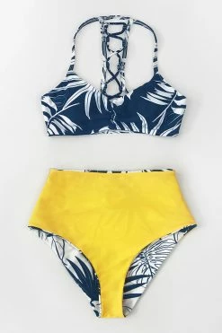 Best reviews of 🎉 Cupshe Blue and White Leafy High Waisted 👙 Bikini ✔️ -Cupshe Online Shop 3 7f03a42c d28e 41d1 ac2b 9fbcc91532b0