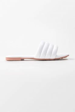 Best deal 🧨 Cupshe White Orchid Wide Band Square Toe Slide Sandals 🛒 -Cupshe Online Shop 3 8297db8b adf7 4381 b195 c3e2052f45bd