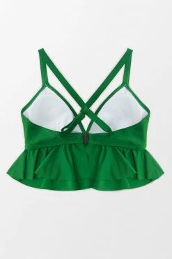 Buy 🎁 Cupshe Zoe Ruffle Crisscross Plus Size 👙 Bikini Top 🔔 -Cupshe Online Shop 3 875ea7e5 d516 4cff 945c dc4d3a6c37cc