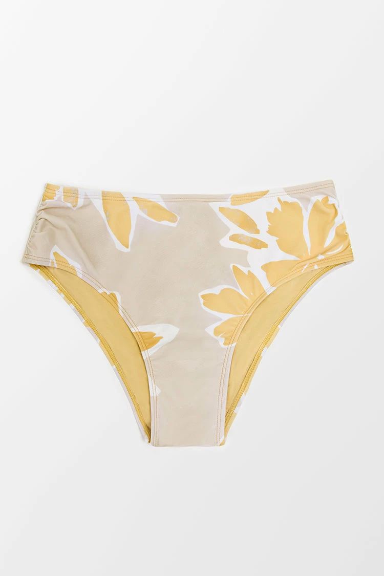 Outlet π― Cupshe Delicate Expressions Side Shirred Mid Rise π Bikini Bottom β€οΈ 3 Outlet π― Cupshe Delicate Expressions Side Shirred Mid Rise π Bikini Bottom β€οΈ - Image 3