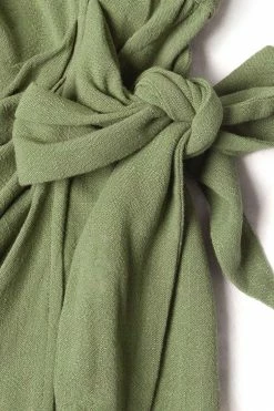 New 🌟 Cupshe Jeanette Green O-ring Wrap Tie Waist 👗 Dress 🧨 -Cupshe Online Shop 3 92d3d83f 6513 4a2e 9267 8bff5584853c