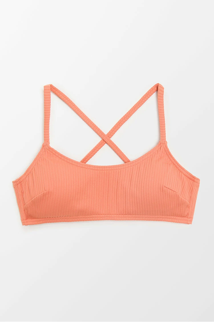 Promo π Cupshe Ribbed Sunburst Rib Crossback Bralette π Bikini Top π 3 Promo π Cupshe Ribbed Sunburst Rib Crossback Bralette π Bikini Top π - Image 3