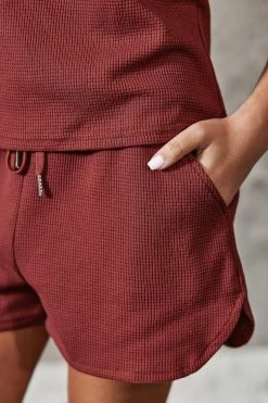 Coupon 😀 Cupshe Chocolate love Red Cami Top And Drawstring Shorts Set ⭐ -Cupshe Online Shop 3 966ab01c c54d 4192 a3a8 91253e8c8869