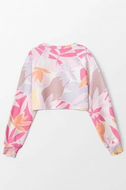 Coupon 🛒 Cupshe Paradise Leaf Print Long Sleeve Crop Sweatshirt 😀 -Cupshe Online Shop 3 967c8c68 6f08 4036 b5c3 5fb2f70a0a6f