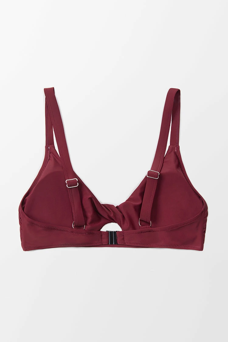 Best Pirce 🔥 Cupshe Piper Twist Keyhole 👙 Bikini Top 🌟 4 Best Pirce 🔥 Cupshe Piper Twist Keyhole 👙 Bikini Top 🌟 - Image 4