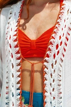 Buy ⭐ Cupshe June Contrast Crochet Trim Kimono Cover Up ❤️ -Cupshe Online Shop 3 ae207749 1cd9 4696 bec9 4dcc09c7b1a7