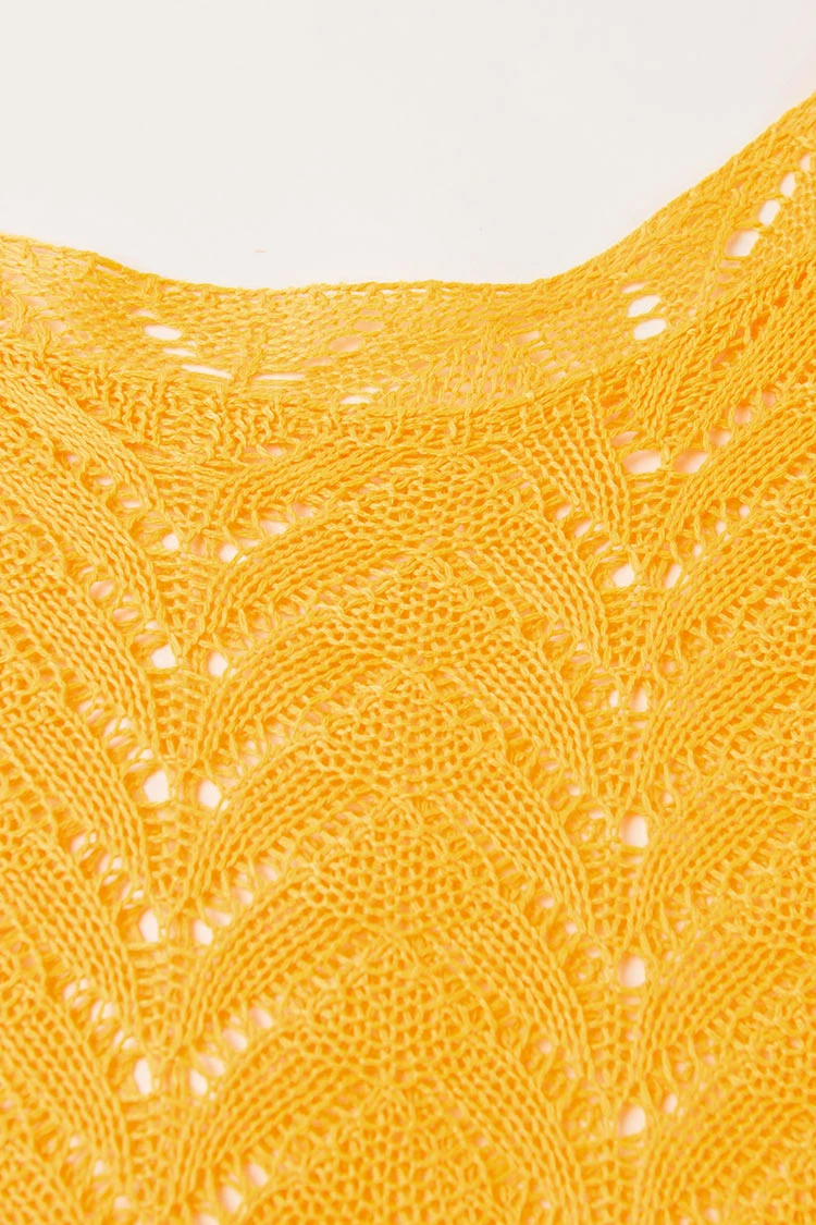 Promo π Cupshe Yellowstone Crochet Split Side Cover Up β 3 Promo π Cupshe Yellowstone Crochet Split Side Cover Up β - Image 3
