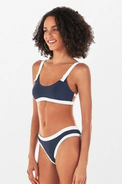 New 🎁 Cupshe Navy and White Trimmed 👙 Bikini 🌟 -Cupshe Online Shop 3 c3394156 2964 4b44 addd 6a5d3f228a7b