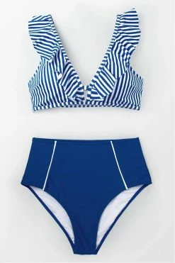 Promo π Cupshe Blue Striped And High Waisted π Bikini π 6 Promo π Cupshe Blue Striped And High Waisted π Bikini π -Cupshe Online Shop 3 c76d1c99 454f 4d8f 8f69 63834c1ca33e