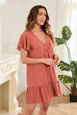 Budget 🛒 Cupshe Justice V-neck Button Ruffle Loose Waisted Tunic 👗 Dress 🌟 5 Budget 🛒 Cupshe Justice V-neck Button Ruffle Loose Waisted Tunic 👗 Dress 🌟 -Cupshe Online Shop 3 cbc92062 8d7e 437b 922a ca8948e75c82