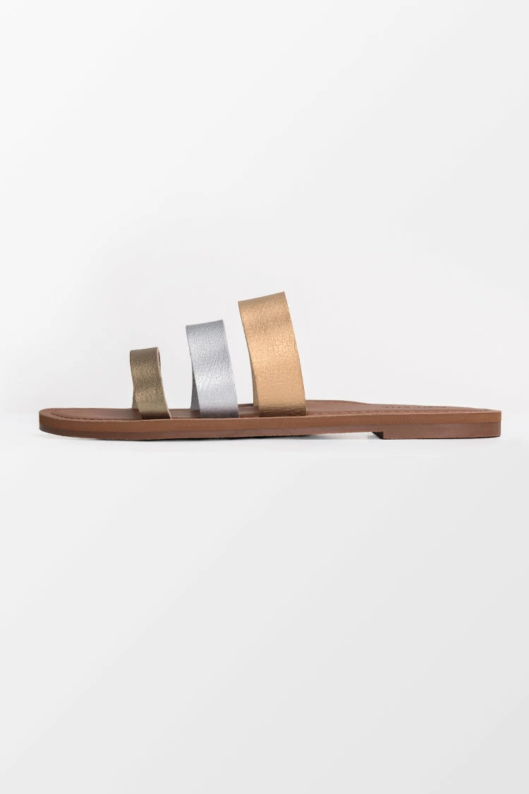 Budget π₯ Cupshe Olympia Three Straps Slides π₯ 3 Budget π₯ Cupshe Olympia Three Straps Slides π₯ - Image 3