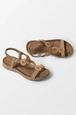 Best Sale 🤩 Cupshe Baja Open Toe Rhinestone Flat Sandals ✨ -Cupshe Online Shop 3 d9a61f08 10fb 46e7 9a1a 39b08da38df3