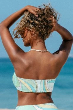 Best Pirce 🎁 Cupshe Retro Dreaming Removable Strap Bandeau Midkini 👏 -Cupshe Online Shop 3 da81c80c 65d1 4b76 bb92 39391afd7d96