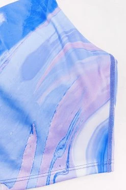 Discount 🌟 Cupshe Spring Fling U-neck Marble Ruched Sports Bra 😀 -Cupshe Online Shop 3 daef72bc 363f 4a7b abab 627893620f53