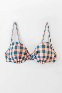 Cheap 🎁 Cupshe Tricolored Plaid Knotted 👙 Bikini Top 🎉 -Cupshe Online Shop 3 e9e863b9 eb8d 4309 9556 5e9cbcba2d12