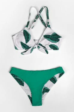 Cheap 🌟 Cupshe Leaves Print Bowknot 👙 Bikini ❤️ -Cupshe Online Shop 3 ed0d57af ff86 44f3 84af a5d5c693c00b