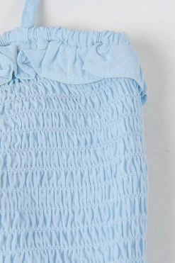 Buy ✨ Cupshe Noelle Blue Short Tie Frill A-Shape 👗 Dress 🔥 -Cupshe Online Shop 3 f50b14dc cf84 4526 b3b7 05dbcefd9e77