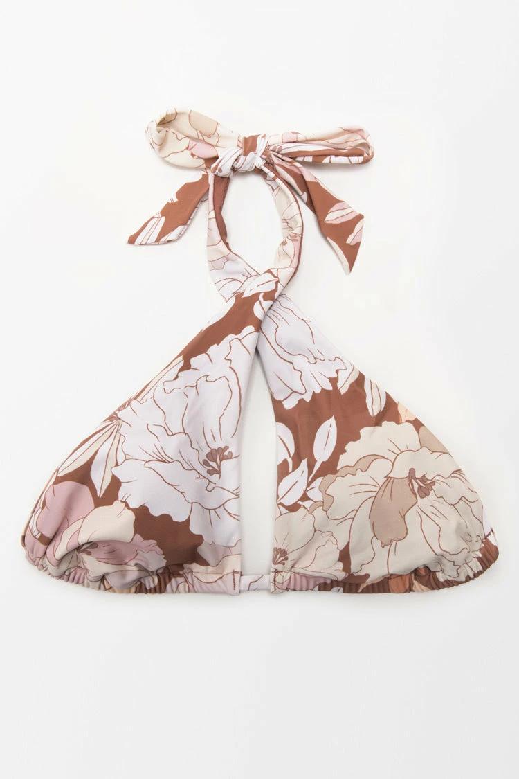 Wholesale β€οΈ Cupshe Kari Floral Criss Cross Halter Back Tie π Bikini Top π― 3 Wholesale β€οΈ Cupshe Kari Floral Criss Cross Halter Back Tie π Bikini Top π― - Image 3