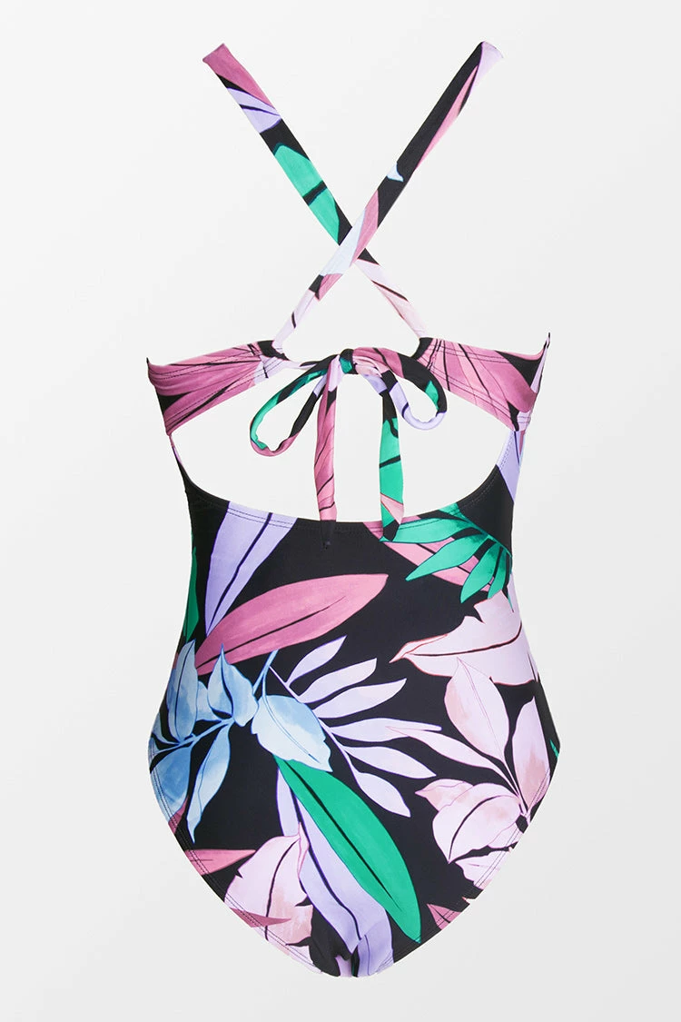 Buy π Cupshe Tropicool Leaf Double Strap Side Shirred One Piece π©± Swimsuit π 4 Buy π Cupshe Tropicool Leaf Double Strap Side Shirred One Piece π©± Swimsuit π - Image 4