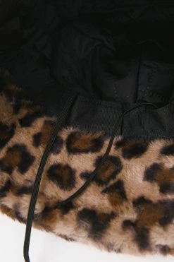 Best Sale 😍 Cupshe Dynamic star Brown Leopard Fluffy Bucket Hat 😀 -Cupshe Online Shop 4 152796d5 7006 402f a5cb 0b9bfad34aa8