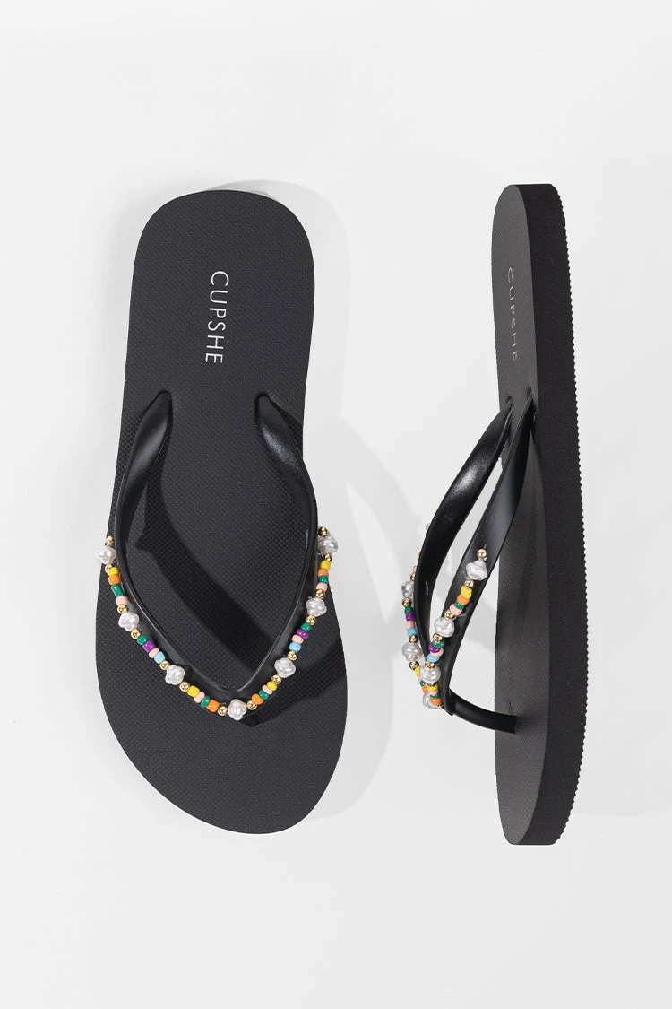 Best deal π€© Cupshe Madeira Beach Solid Flip Flops π 4 Best deal π€© Cupshe Madeira Beach Solid Flip Flops π - Image 4