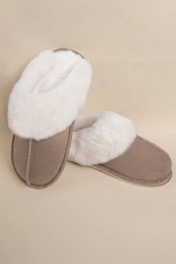 Buy 🎁 Cupshe Jupiter Khaki Suede Fluffy Slippers 🌟 -Cupshe Online Shop 4 2 6d47af2c cc75 4248 b793 82ee5b2e68b9