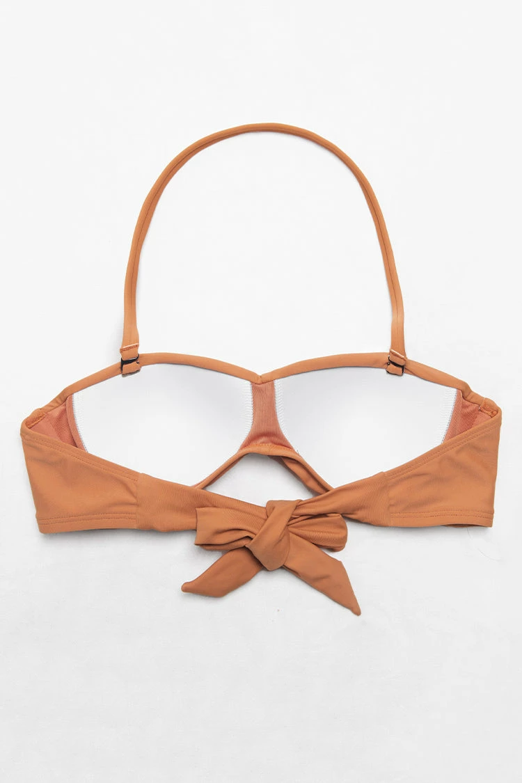 Cheapest π Cupshe Brylee Twist Bandeau Back Tie π Bikini Top π 4 Cheapest π Cupshe Brylee Twist Bandeau Back Tie π Bikini Top π - Image 4