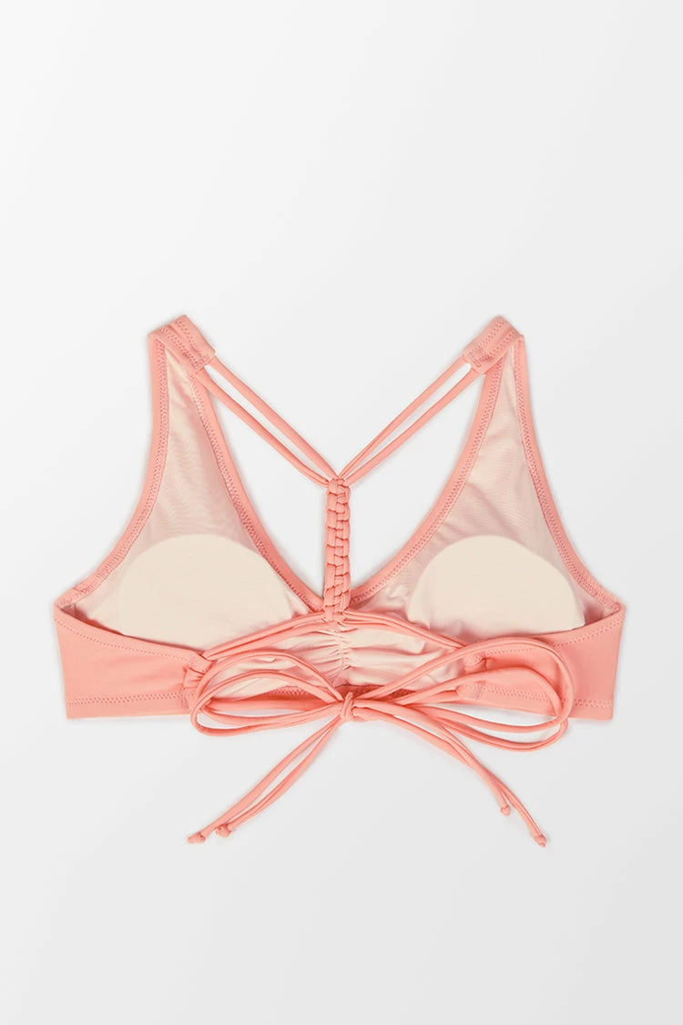 Promo π Cupshe Dayana Ruched Front Tie Back π Bikini Top π 4 Promo π Cupshe Dayana Ruched Front Tie Back π Bikini Top π - Image 4