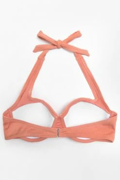 Outlet 😍 Cupshe Ribbed Sunburst Rib Halter Underwire 👙 Bikini Top 😀 -Cupshe Online Shop 4 3 176a6177 66e2 4f3f b86a 222ba61af22d